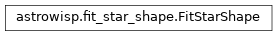 Inheritance diagram of astrowisp.fit_star_shape.FitStarShape