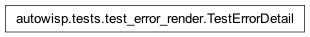 Inheritance diagram of autowisp.tests.test_error_render.TestErrorDetail