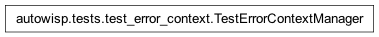 Inheritance diagram of autowisp.tests.test_error_context.TestErrorContextManager