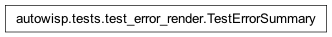 Inheritance diagram of autowisp.tests.test_error_render.TestErrorSummary