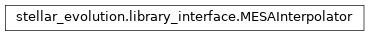 Inheritance diagram of stellar_evolution.library_interface.MESAInterpolator